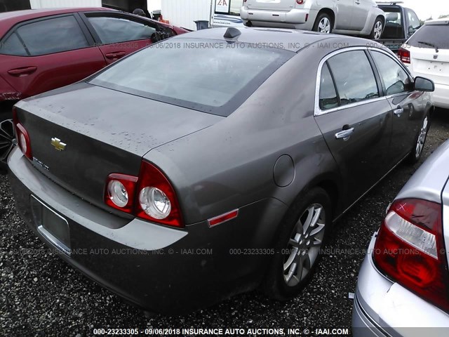1G1ZG5E75CF114284 - 2012 CHEVROLET MALIBU LTZ 金色 照片 4