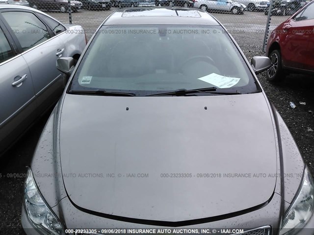 1G1ZG5E75CF114284 - 2012 CHEVROLET MALIBU LTZ 金色 照片 6