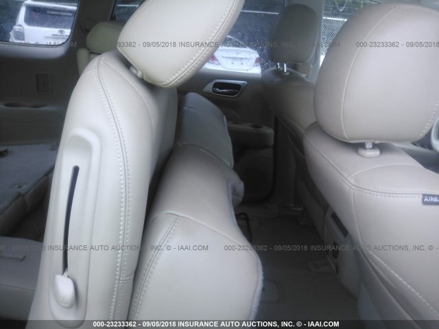 5N1AR2MN1EC714197 - 2014 NISSAN PATHFINDER S/SV/SL/PLATINUM WHITE photo 8