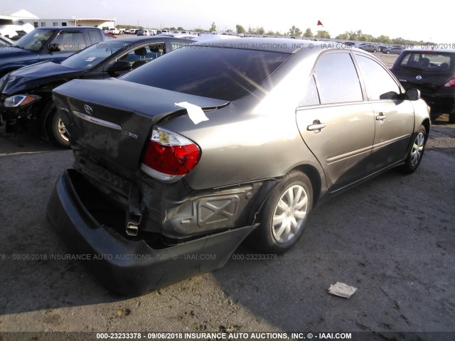 4T1BE32K25U551407 - 2005 TOYOTA CAMRY LE/XLE/SE Boz foto 4