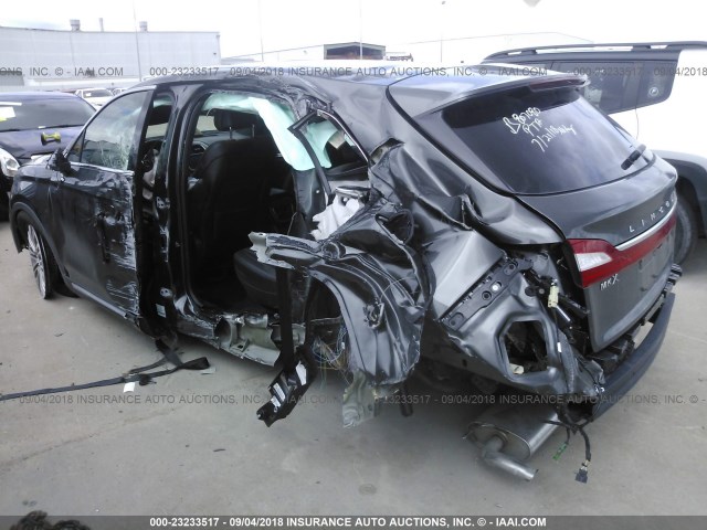 2LMPJ6LR0JBL23604 - 2018 LINCOLN MKX RESERVE Gri fotoğraf 6