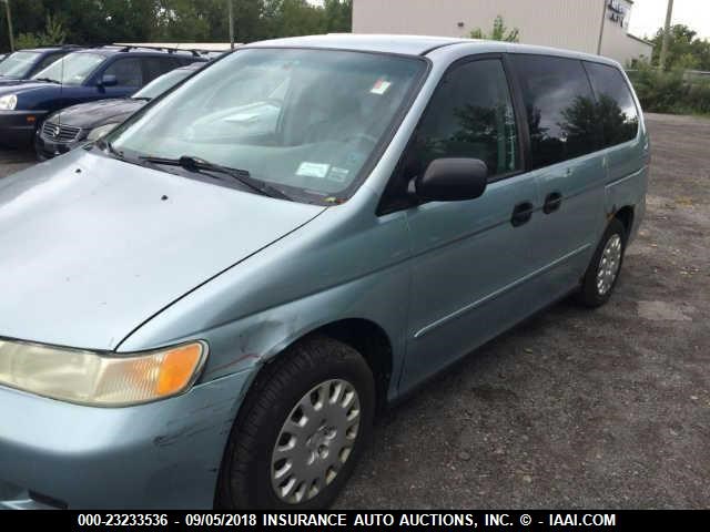 2HKRL18523H501175 - 2003 HONDA ODYSSEY LX BLUE photo 6