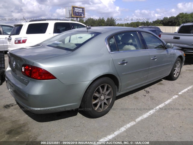 1G4HD57217U106080 - 2007 BUICK LUCERNE CXL GRAY photo 4