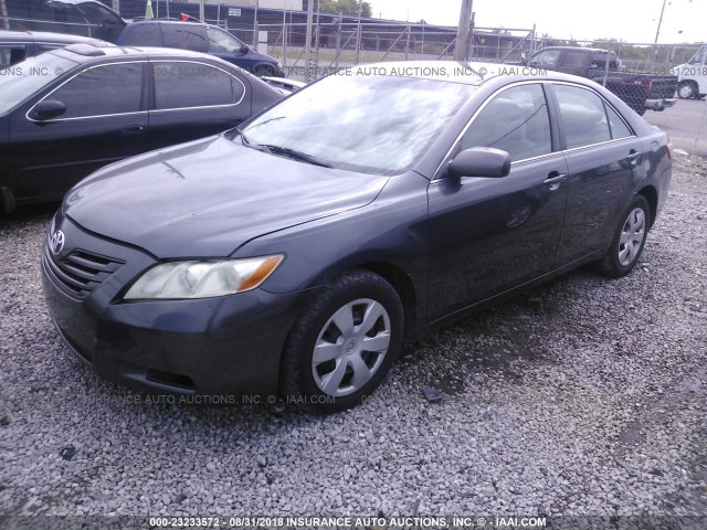 4T1BE46K58U787246 - 2008 TOYOTA CAMRY CE/LE/XLE/SE GRAY photo 2