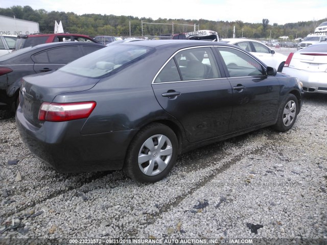 4T1BE46K58U787246 - 2008 TOYOTA CAMRY CE/LE/XLE/SE GRAY photo 4