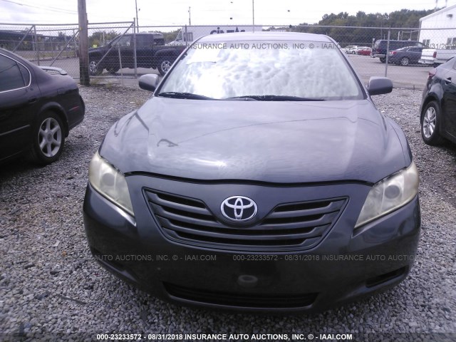 4T1BE46K58U787246 - 2008 TOYOTA CAMRY CE/LE/XLE/SE GRAY photo 6