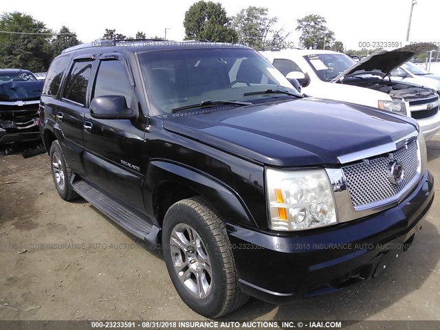 1GYEK63N82R176006 - 2002 CADILLAC ESCALADE LUXURY შავი ფოტო 1