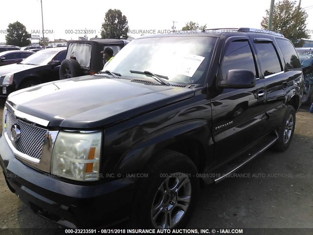 1GYEK63N82R176006 - 2002 CADILLAC ESCALADE LUXURY BLACK photo 2