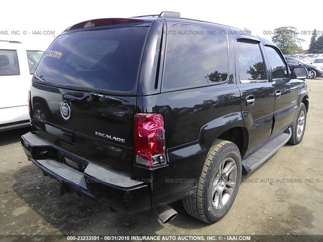 1GYEK63N82R176006 - 2002 CADILLAC ESCALADE LUXURY BLACK photo 4