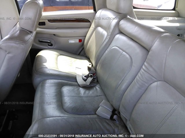 1GYEK63N82R176006 - 2002 CADILLAC ESCALADE LUXURY შავი ფოტო 8
