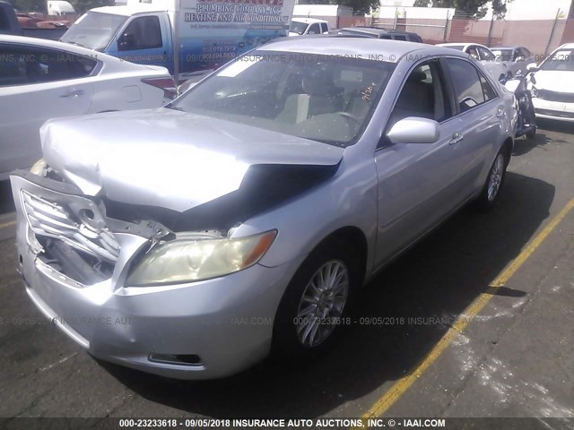 JTNBE46K073012860 - 2007 TOYOTA CAMRY NEW GENERAT CE/LE/XLE/SE SILVER photo 2