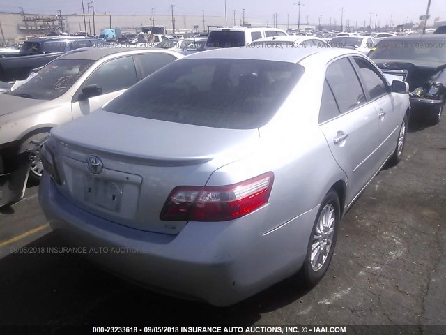JTNBE46K073012860 - 2007 TOYOTA CAMRY NEW GENERAT CE/LE/XLE/SE SILVER photo 4