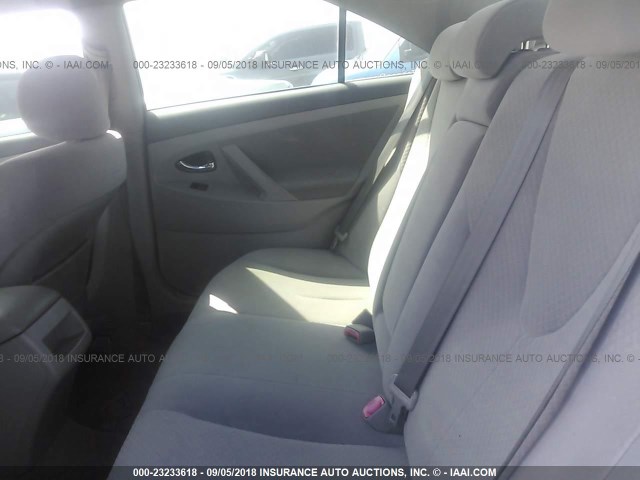 JTNBE46K073012860 - 2007 TOYOTA CAMRY NEW GENERAT CE/LE/XLE/SE SILVER photo 8