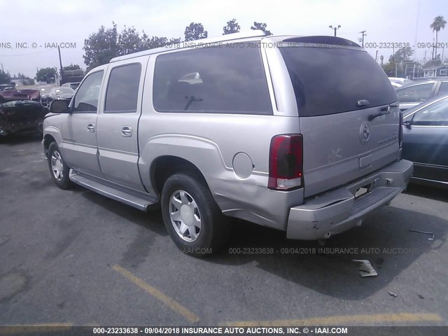 3GYFK66N35G162759 - 2005 CADILLAC ESCALADE ESV SILVER photo 3