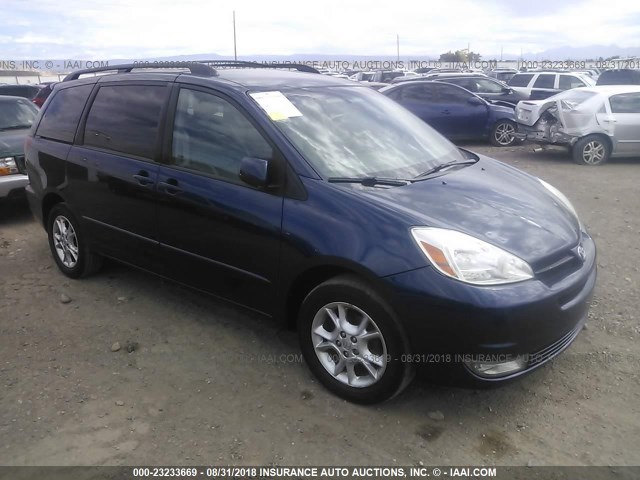 5TDBA22C15S047776 - 2005 TOYOTA SIENNA XLE/XLE LIMITED BLUE photo 1