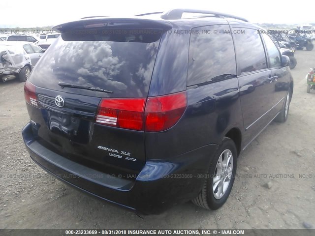 5TDBA22C15S047776 - 2005 TOYOTA SIENNA XLE/XLE LIMITED BLUE photo 6