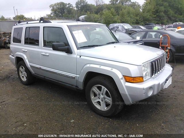 1J8HG58216C124957 - 2006 JEEP COMMANDER LIMITED SILVER photo 1