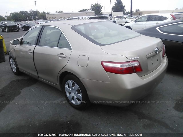 4T1BE46K87U628493 - 2007 TOYOTA CAMRY NEW GENERAT CE/LE/XLE/SE GOLD photo 3