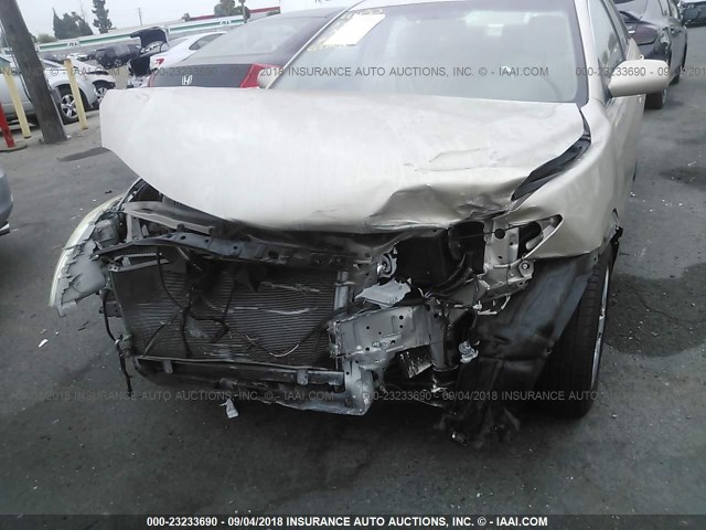 4T1BE46K87U628493 - 2007 TOYOTA CAMRY NEW GENERAT CE/LE/XLE/SE GOLD photo 6