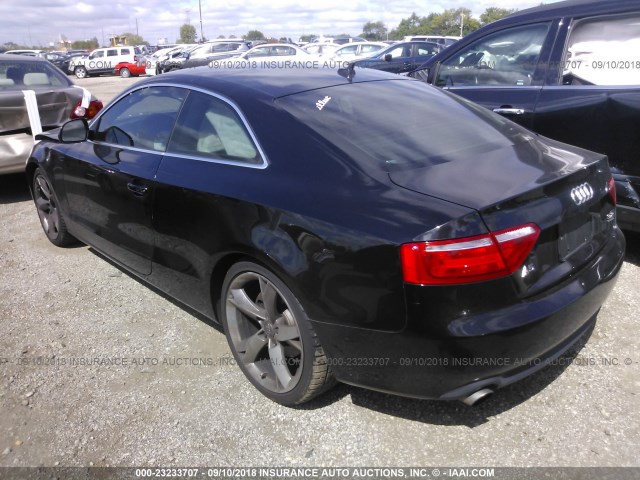 WAUDK78T68A032568 - 2008 AUDI A5 QUATTRO BLACK photo 3