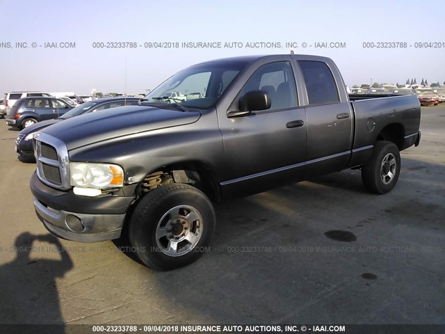 3D7KU28C84G214054 - 2004 DODGE RAM 2500 ST/SLT GRAY photo 2