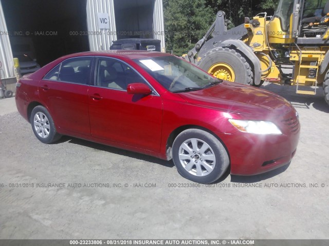 4T1BE46KX8U215847 - 2008 TOYOTA CAMRY CE/LE/XLE/SE RED photo 1