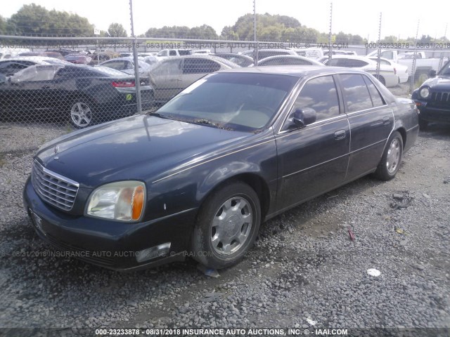 1G6KD54Y6YU316889 - 2000 CADILLAC DEVILLE BROWN photo 2