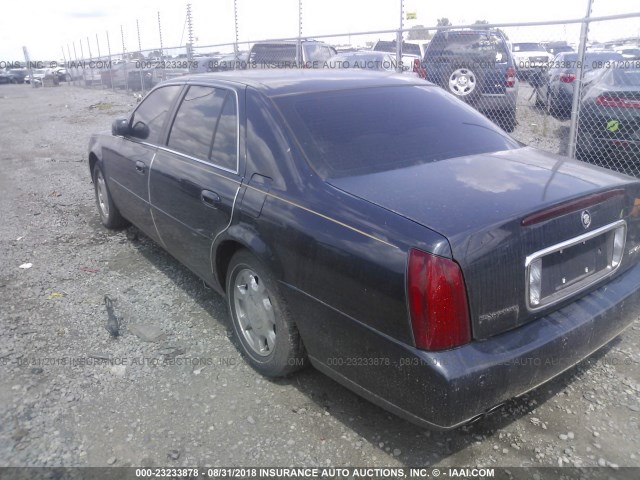 1G6KD54Y6YU316889 - 2000 CADILLAC DEVILLE BROWN photo 3