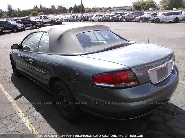 1C3EL45X15N699289 - 2005 CHRYSLER SEBRING BLACK photo 3