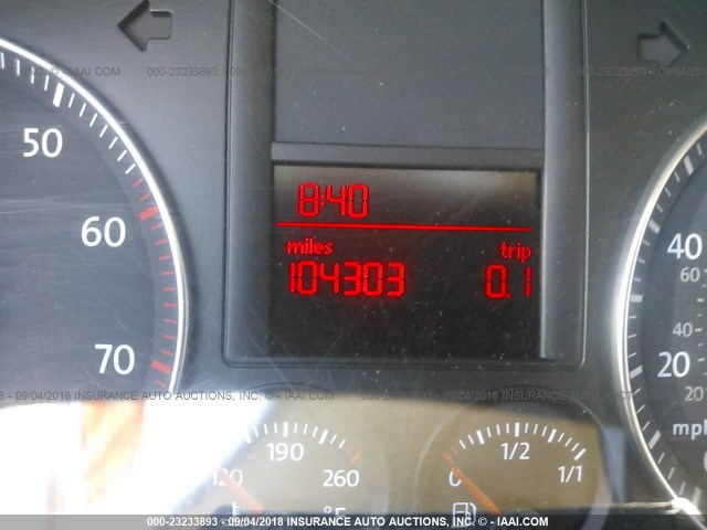 3VWEF71K27M189882 - 2007 VOLKSWAGEN JETTA WOLFSBURG 黑色 照片 7