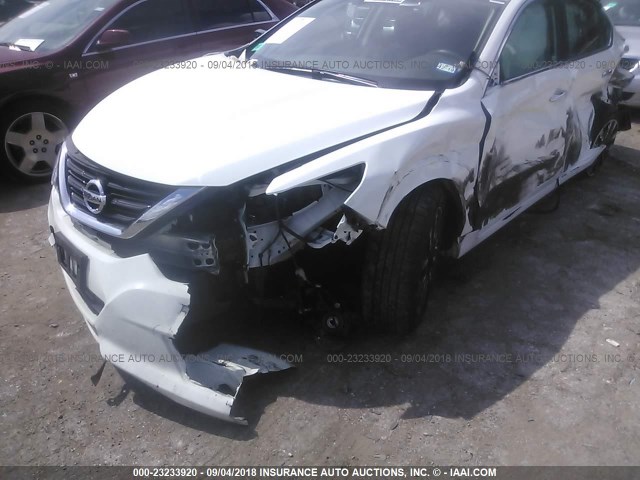 1N4AL3AP2JC175400 - 2018 NISSAN ALTIMA 2.5/S/SV/SL/SR WHITE photo 6