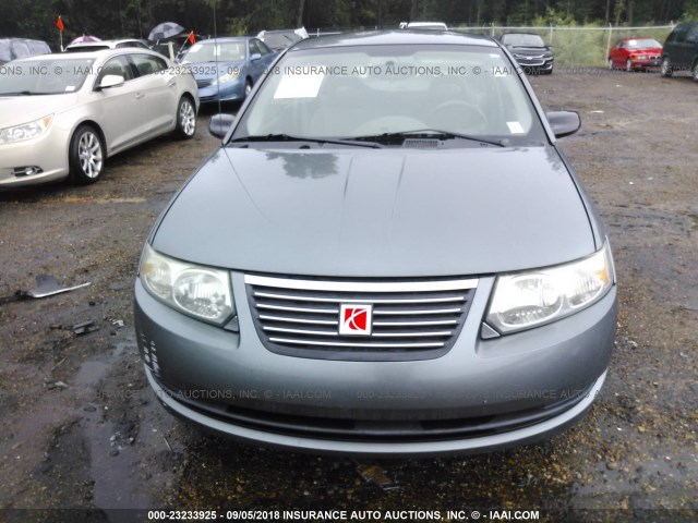 1G8AJ55F96Z159545 - 2006 SATURN ION LEVEL 2 BLUE photo 6