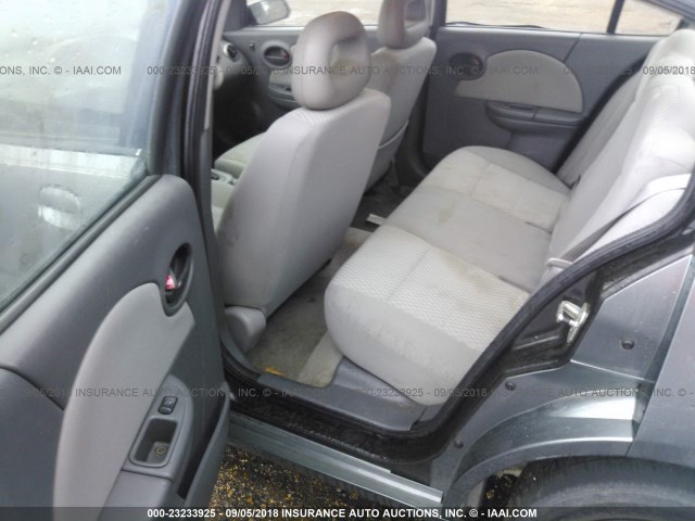 1G8AJ55F96Z159545 - 2006 SATURN ION LEVEL 2 BLUE photo 8
