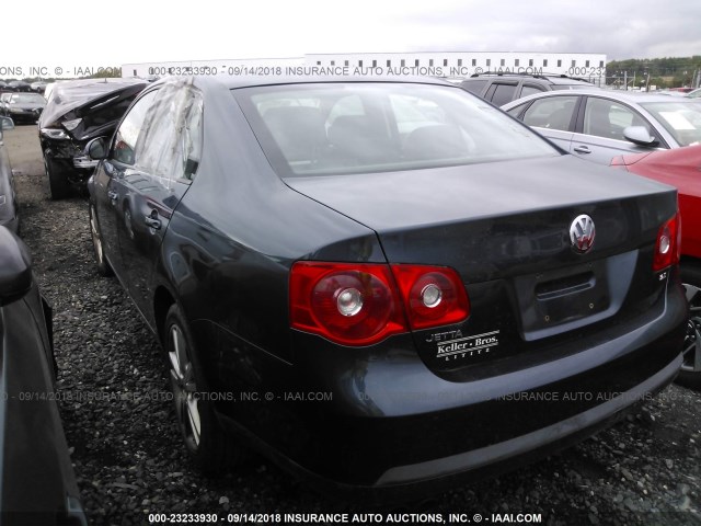 3VWPF71K76M672887 - 2006 VOLKSWAGEN JETTA VALUE BLUE photo 3