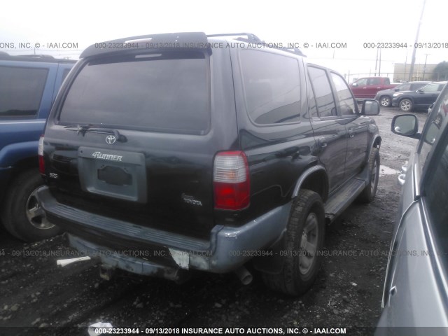 JT3HN86R1W0149782 - 1998 TOYOTA 4RUNNER SR5 BLACK photo 4