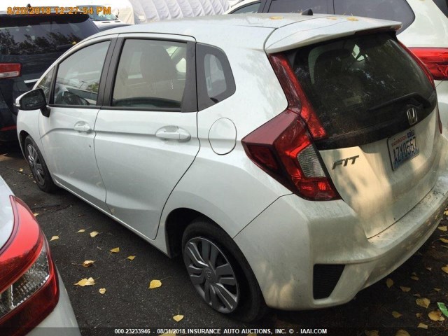 JHMGK5H56GX035082 - 2016 HONDA FIT LX WHITE photo 14