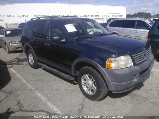 1FMZU62K93ZB46597 - 2003 FORD EXPLORER XLS/XLS SPORT BLUE photo 1