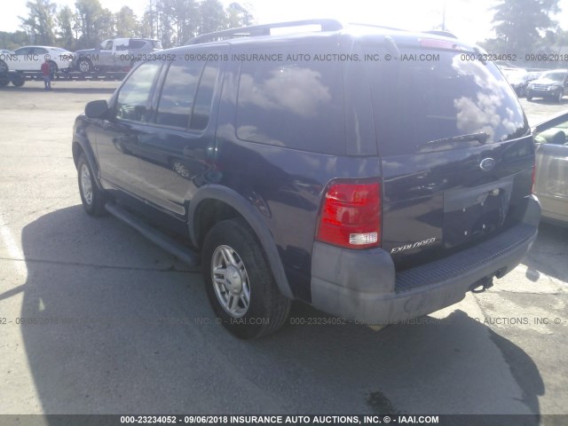 1FMZU62K93ZB46597 - 2003 FORD EXPLORER XLS/XLS SPORT BLUE photo 3
