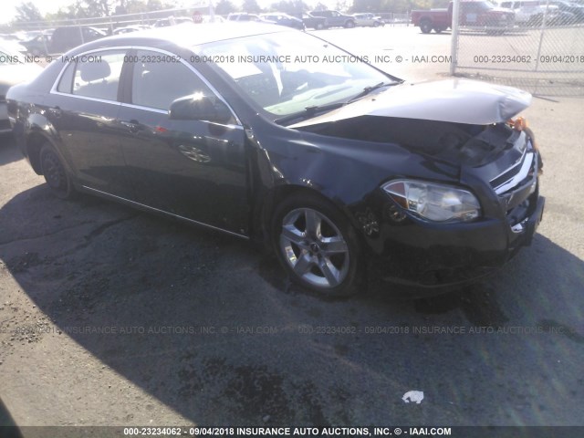 1G1ZH57B994198340 - 2009 CHEVROLET MALIBU 1LT შავი ფოტო 1