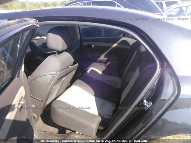1G1ZH57B994198340 - 2009 CHEVROLET MALIBU 1LT შავი ფოტო 8