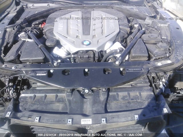 WBAKC8C55AC430853 - 2010 BMW 750 LI/XDRIVE BLACK photo 10