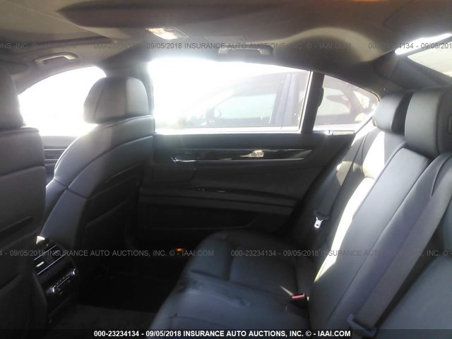 WBAKC8C55AC430853 - 2010 BMW 750 LI/XDRIVE BLACK photo 8