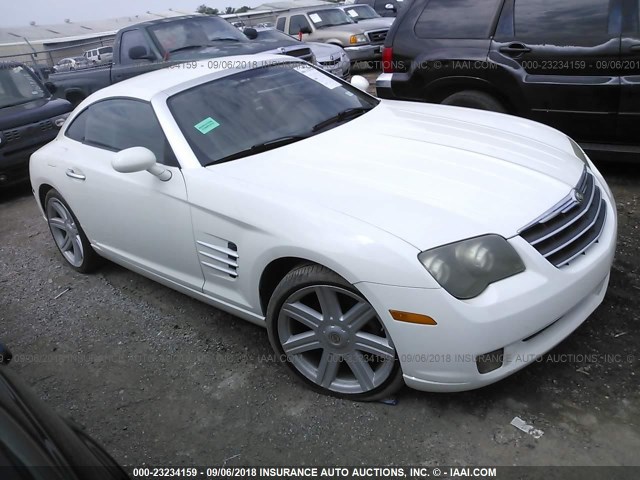 1C3AN69L65X051768 - 2005 CHRYSLER CROSSFIRE LIMITED WHITE photo 1