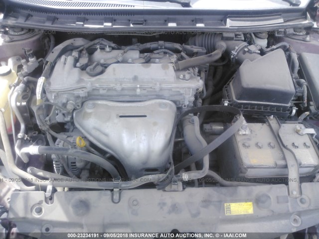 JTKJF5C72D3055863 - 2013 TOYOTA SCION TC იასამნისფერი ფოტო 10