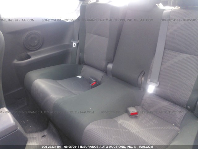 JTKJF5C72D3055863 - 2013 TOYOTA SCION TC იასამნისფერი ფოტო 8