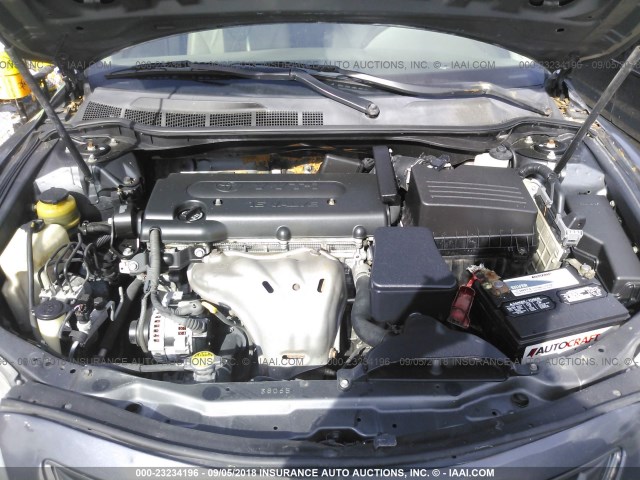 4T1BE46K69U317034 - 2009 TOYOTA CAMRY SE/LE/XLE ნაცრისფერი ფოტო 10