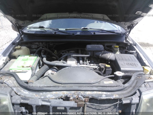 1J4GX48S84C137306 - 2004 JEEP GRAND CHEROKEE LAREDO/COLUMBIA/FREEDOM 银色 照片 10