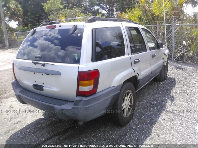 1J4GX48S84C137306 - 2004 JEEP GRAND CHEROKEE LAREDO/COLUMBIA/FREEDOM 银色 照片 4