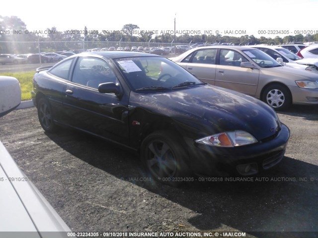 1G1JF12TX17131910 - 2001 CHEVROLET CAVALIER Z24 BLACK photo 1