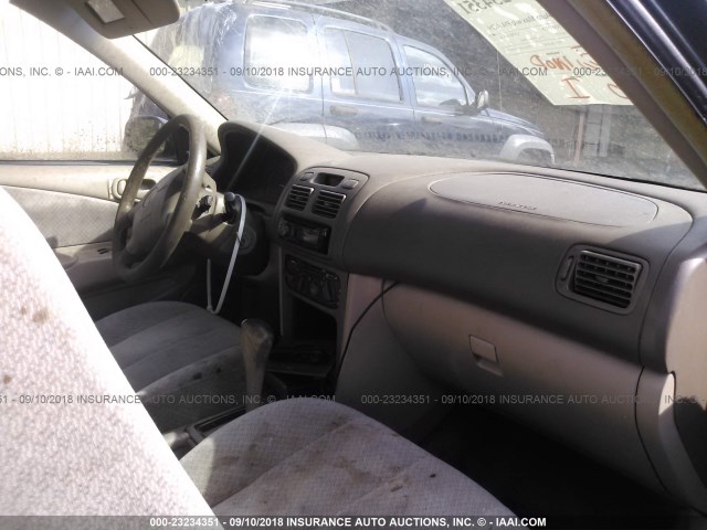 2T1BR12E0XC167472 - 1999 TOYOTA COROLLA VE/CE/LE 绿色 照片 5